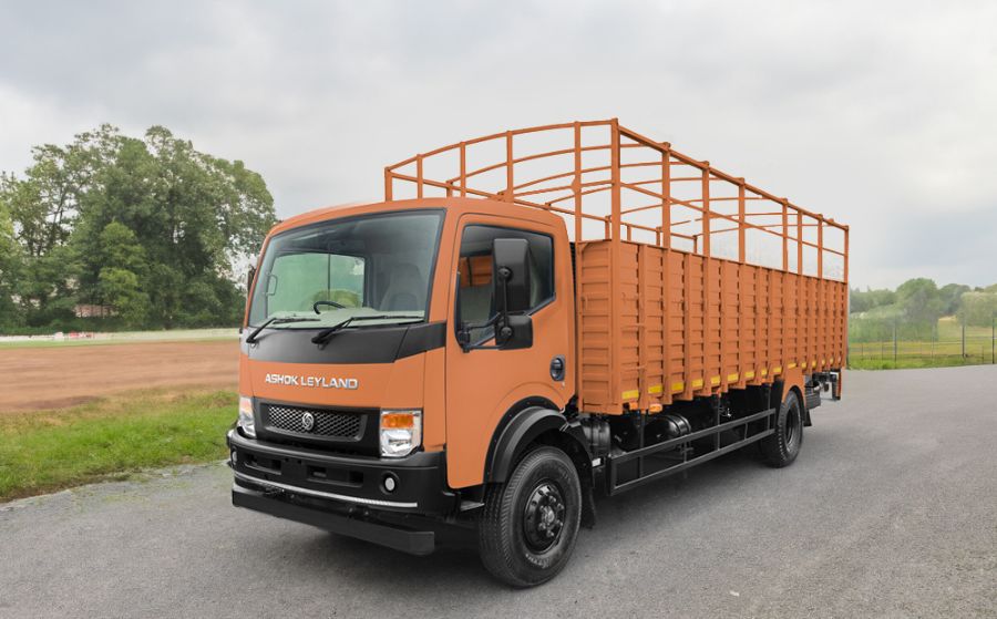 Open body cargo truck